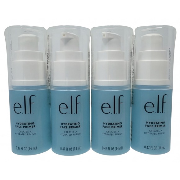 ELF Other - 4 Pack E.l.f Hydrating Face Primer Multi-Purpose Hydrated Finish 0.47 Fl Oz Elf